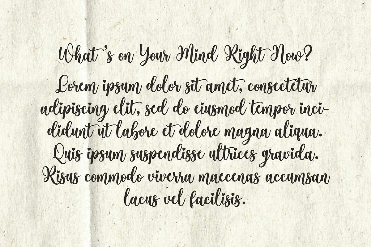 Lifestyle - Tail Swash Script Font, a Script Font by Airotype (Photo 9 of 12)