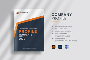 Company Profile | Brochure Template, a Brochure Template by MD Foysal Hossain
