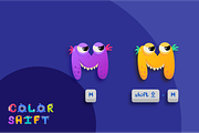 Monster Font - Color Vector Font, a Font by kaustubhadhav (Thumbnail 5 of 6)