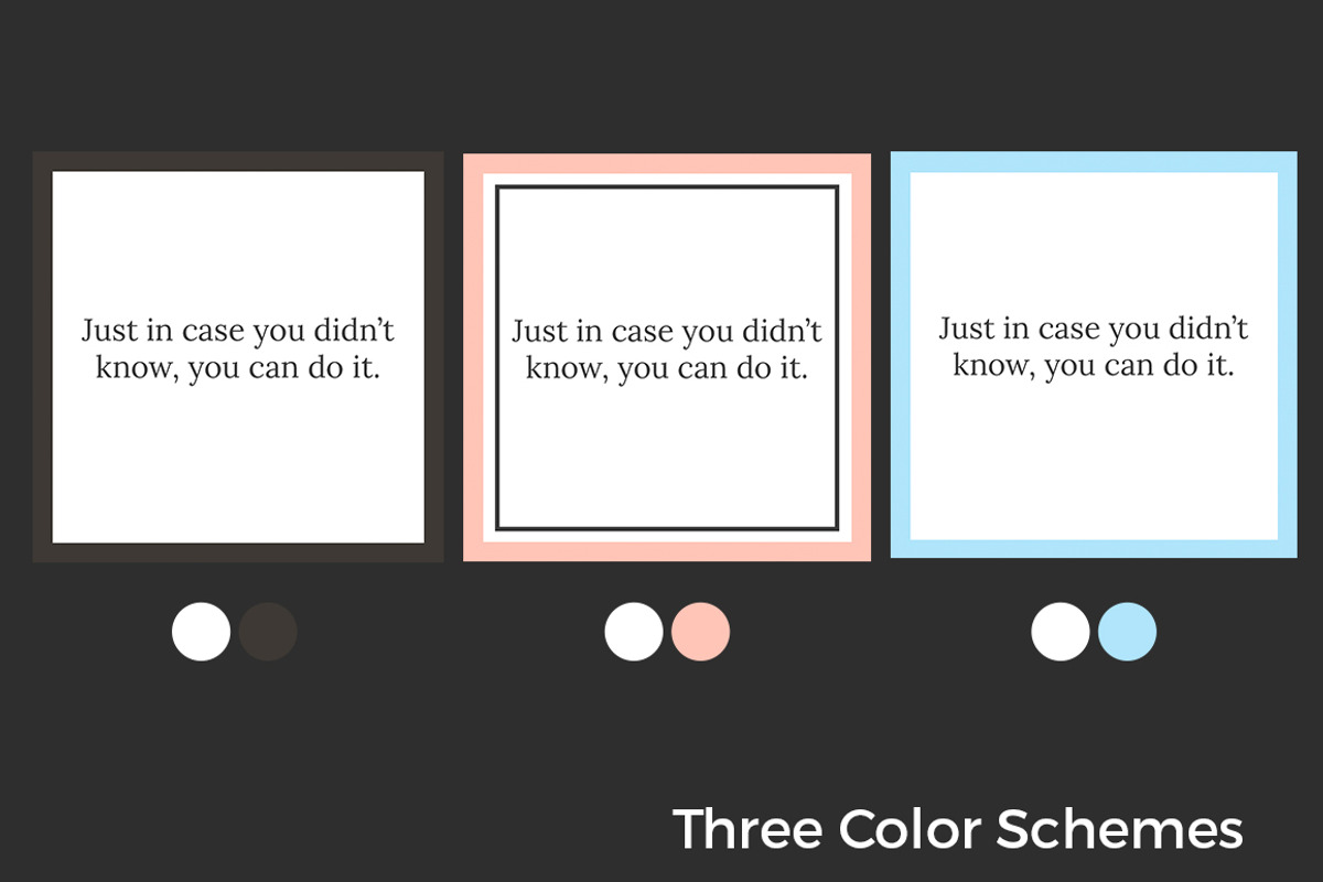75 Positive Instagram Quotes, a Social Media Template by Candor Creative (Photo 4 of 4)