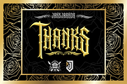DORADO - FONT, a Blackletter Font by jakejarkor (Thumbnail 12 of 12)