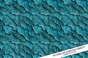 Teal Textures Seamless Digital Paper, a Pattern Graphic by Chromolume Studio (Thumbnail 14 of 28)