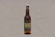 Swing Top Beer Bottle Mockup Front, a Product Mockup by McLittle Stock (Thumbnail 1 of 2)