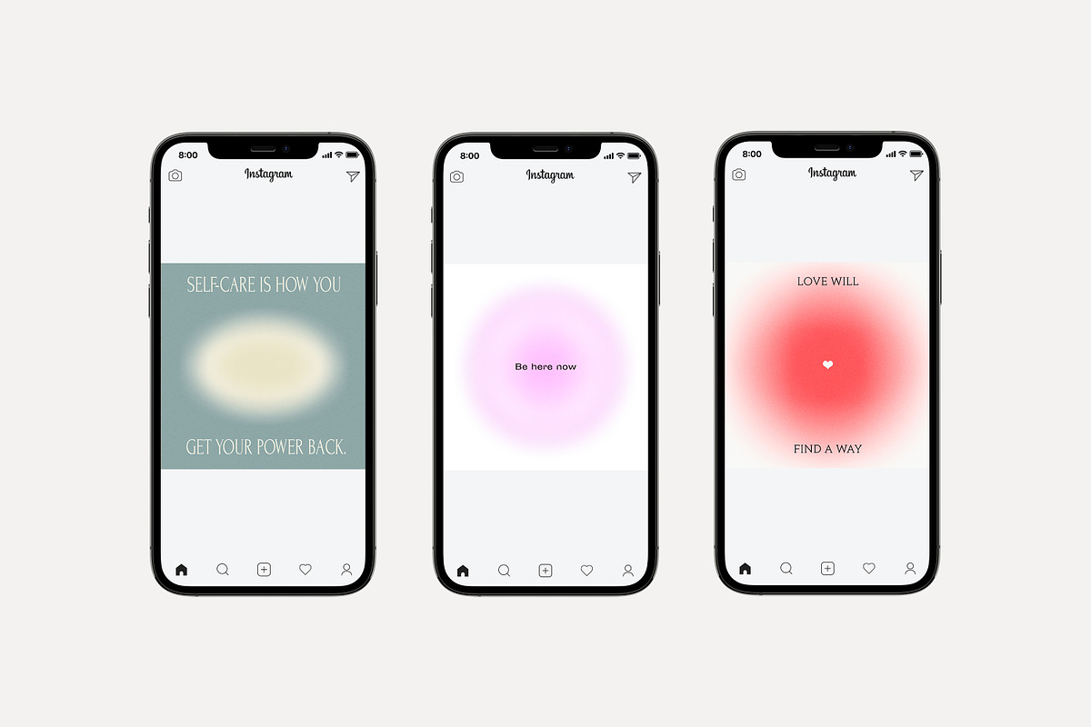 Instagram Quotes Posts Stories PS, a Social Media Template by Love Radiation Studio (Photo 4 of 19)