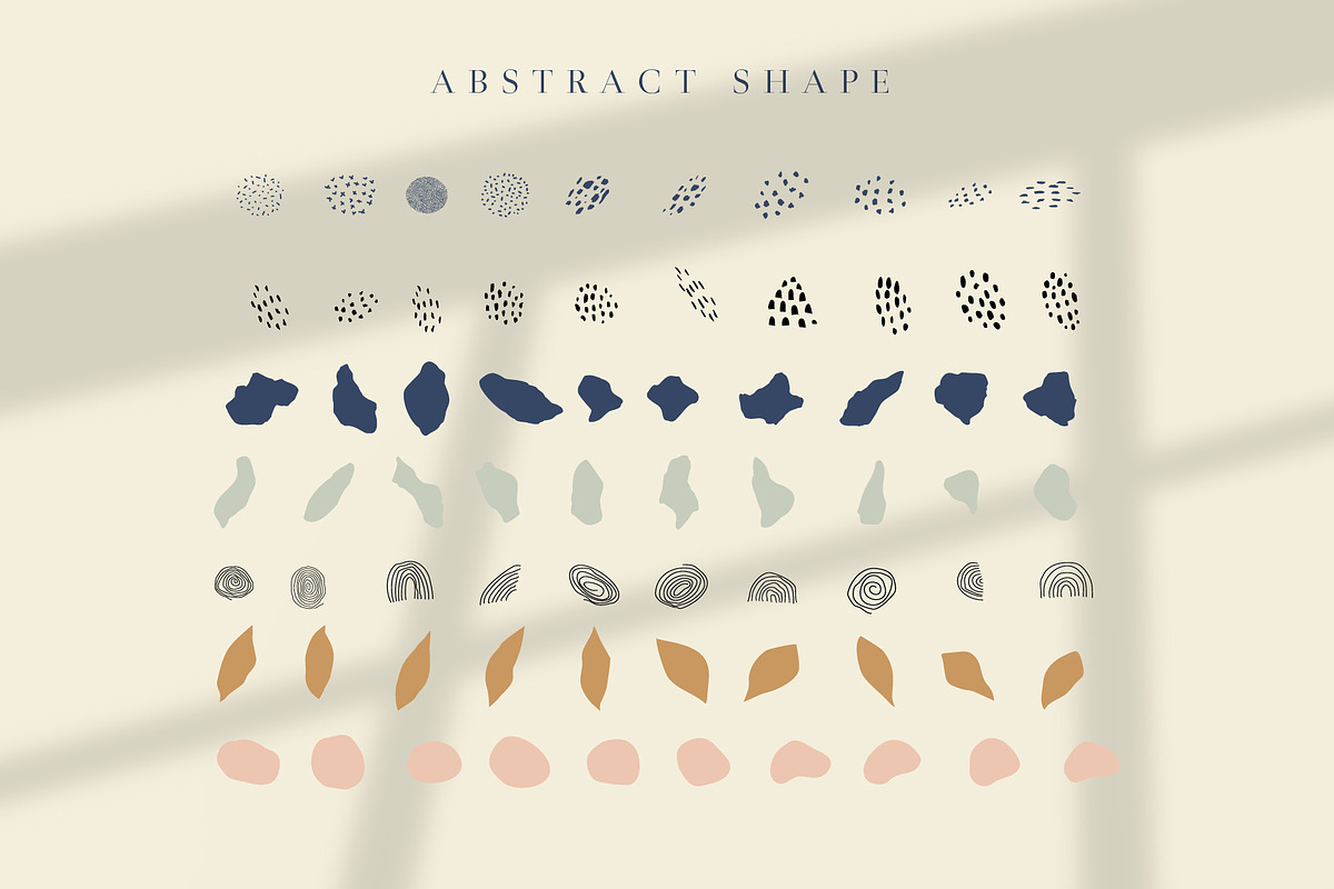 Abstract Shape Collection, an Object Illustration by Creatchees.std (Photo 3 of 10)