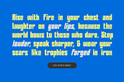 CS Glaven – Bold Font, a Sans Serif Font by Craft Supply Co. (Thumbnail 3 of 8)