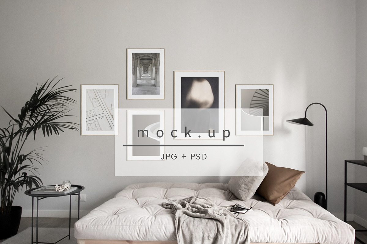 Gallery style mockup, frame mockup, a Product Mockup by VISTYLE STUDIO (Photo 1 of 2)