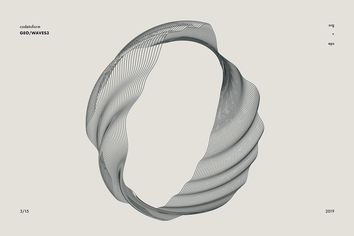 GEO_WAVES3 Vector Pack, a Background Graphic by codetoform (Photo 6 of 17)