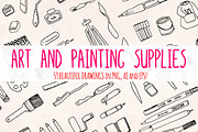 Art and Painting 59 Vector Bundle, a Decorative Illustration by Violet LeBeaux (Thumbnail 2 of 3)