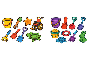 Colorful assortment of children's, an Illustration by ZinetroN