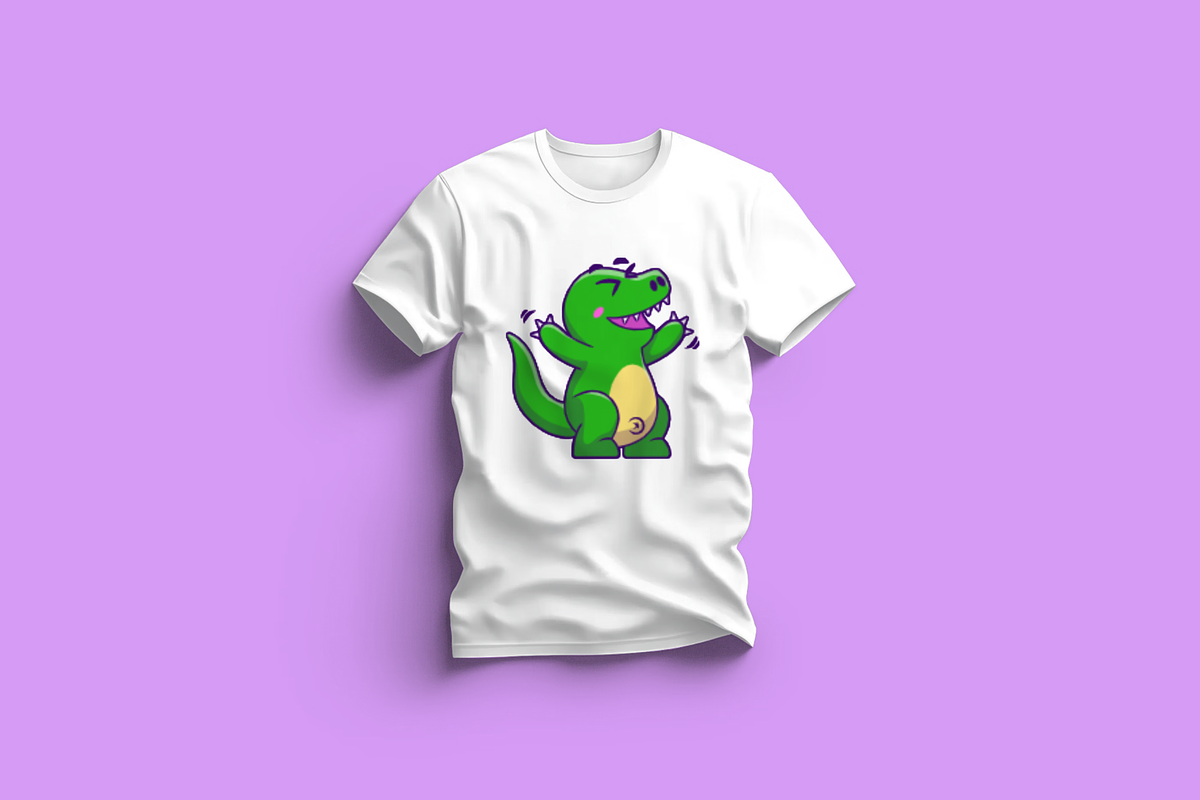 Cute Dino Happy Cartoon Vector, an Animal Illustration by Artstorystudio (Photo 3 of 3)