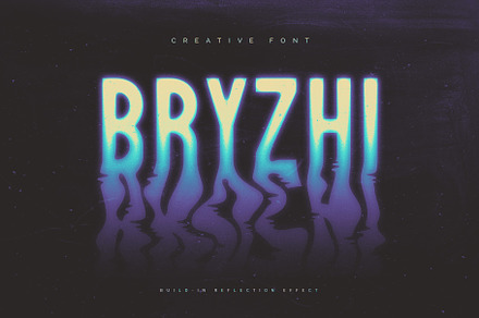 Bryzhi - Creative Font, a Symbol Font by Gleb Guralnyk