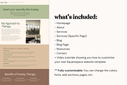 Squarespace 7.1 Website Template, a Squarespace Template by molly ho studio (Thumbnail 2 of 10)