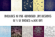 Abstract Geometry Triangular Network, a Texture Graphic by Transfuchsian (Thumbnail 4 of 5)