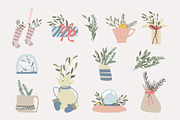 Sustainable Christmas Illustrations, a Seasonal Illustration by JuDesign (Thumbnail 9 of 14)