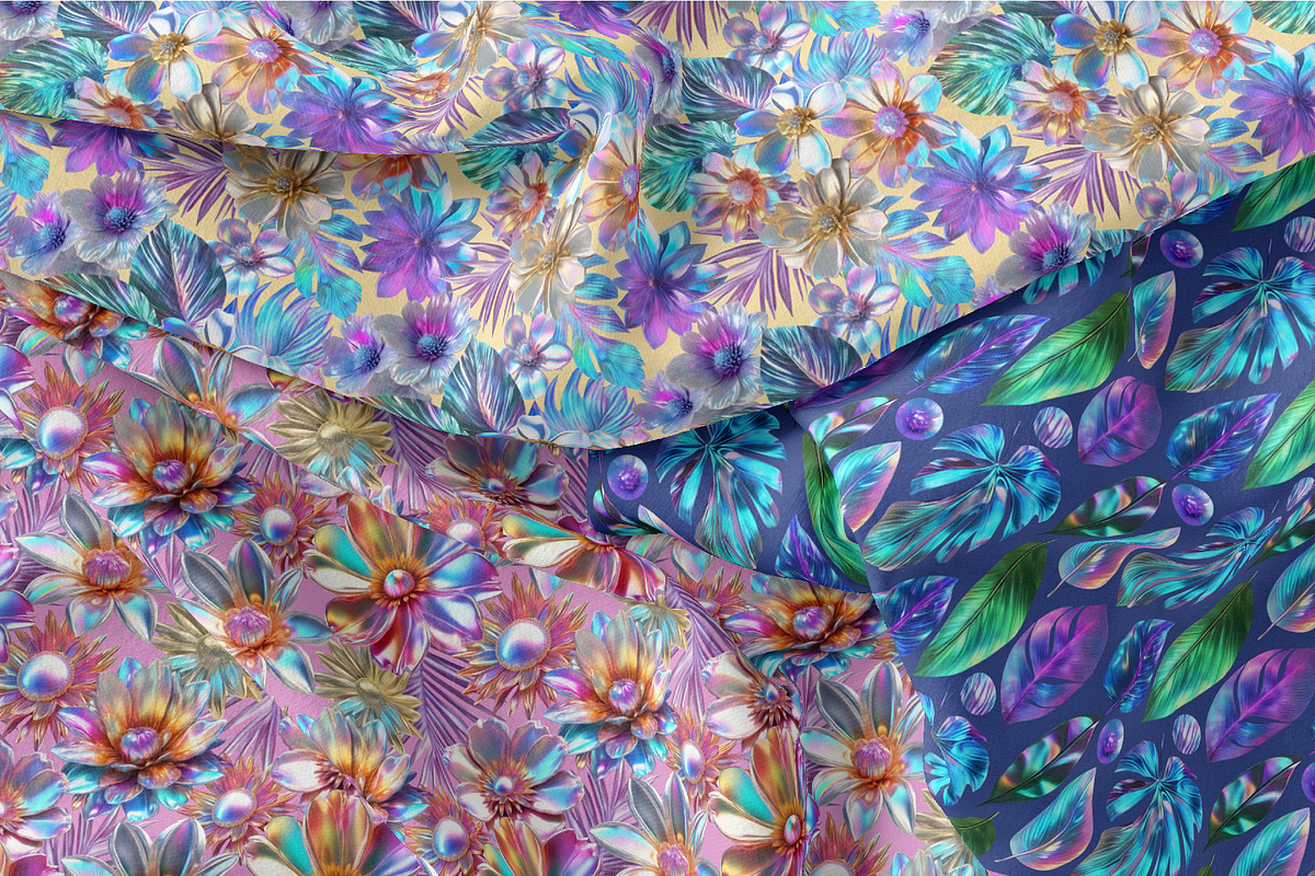 Cosmic Flowers, a Pattern Graphic by Tiger and Flower (Photo 14 of 18)