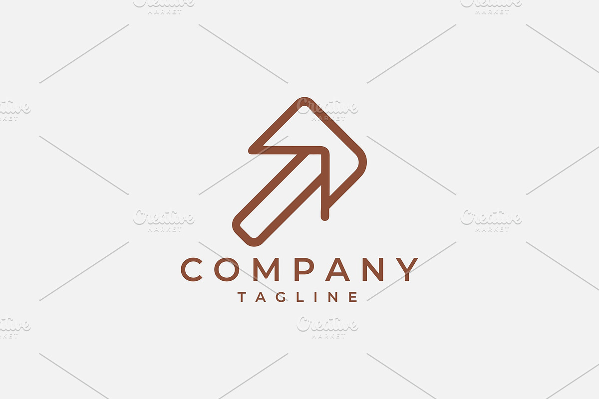 Abstract Upward Arrow Logo, a Branding & Logo Template by Vectorium Studio (Photo 1 of 2)