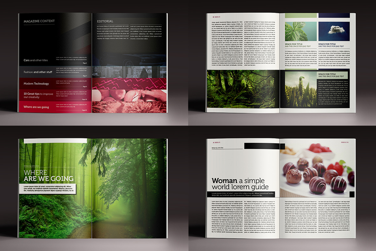 Multipurpose Magazine 3, a Magazine Template by Luuqas Design (Photo 4 of 6)