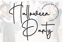 Halloween Party | Script Font