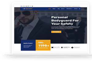 AT Secursy Onepage WordPress Theme