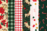 100 Christmas Backgrounds, a Background Graphic by PaperJamLab (Thumbnail 4 of 18)