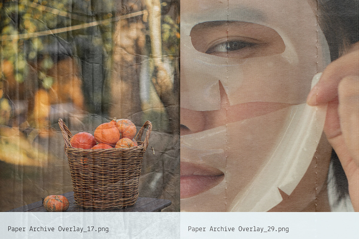 Paper Archive: Mixed Paper Overlays, a Texture Graphic by Anastasiia VNSK (Photo 5 of 19)