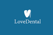 Blue Dental Care Love Logo Dental, a Branding & Logo Template by Maylianaw28 (Thumbnail 2 of 2)