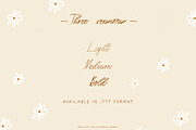 Sunflower - Handwritten Script Font, a Script Font by BohoCalligraphy (Thumbnail 4 of 8)