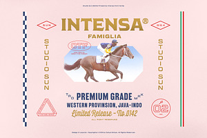 Intensa - Font Family