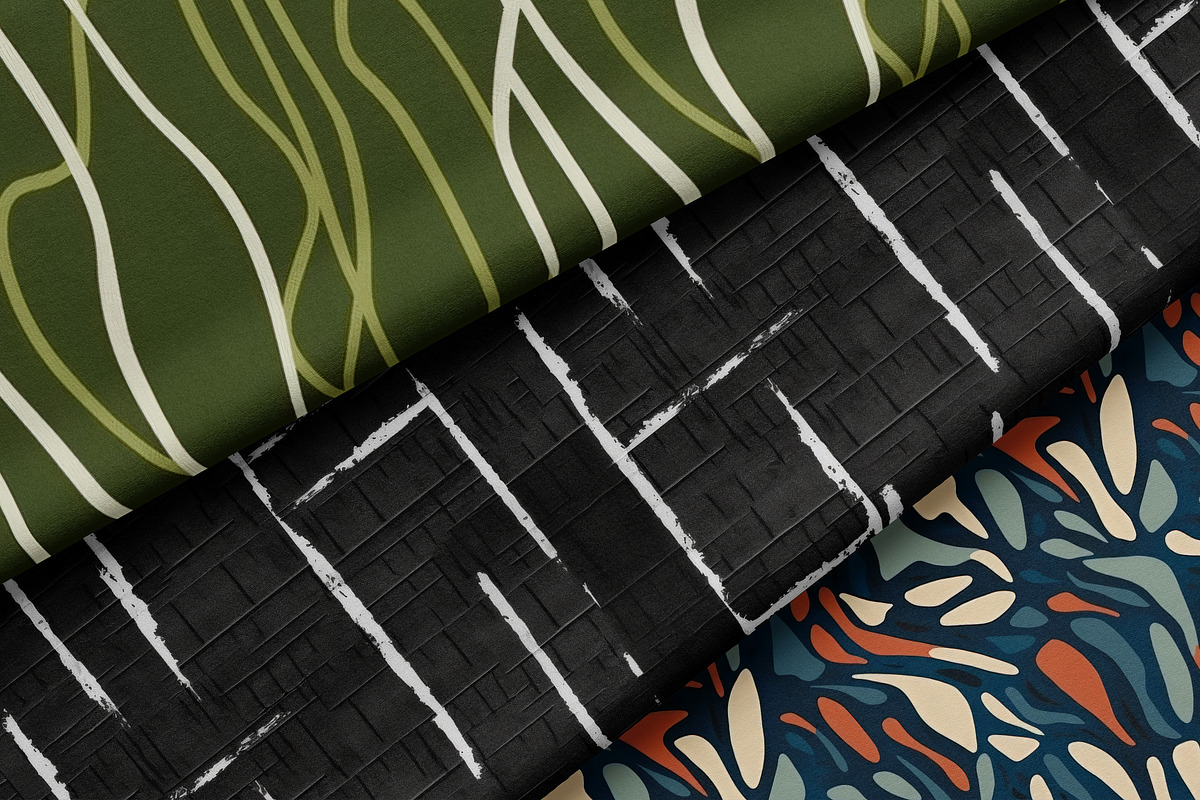 Abstract Seamless Patterns, a Pattern Graphic by Ninterints (Photo 5 of 17)