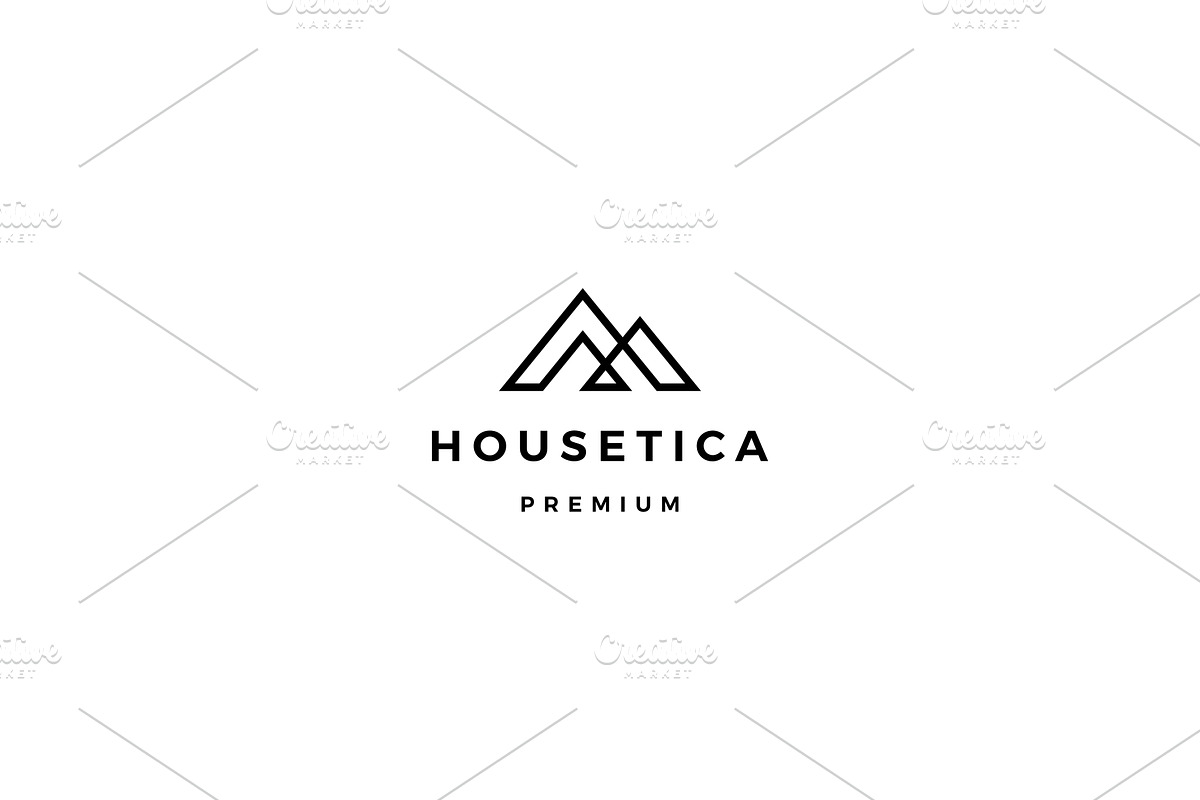 house home mortgage roof architect, a Branding & Logo Template by VASTARD STUDIO