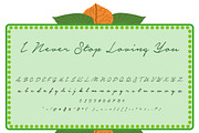 Signalove, a Handwritten Font by da_only_aan (Thumbnail 2 of 2)