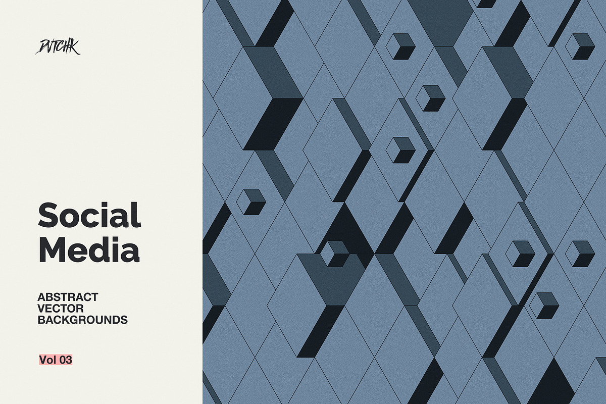 Social Media Vector Backgrounds V 03, a Background Graphic by dvtchk (Photo 1 of 10)