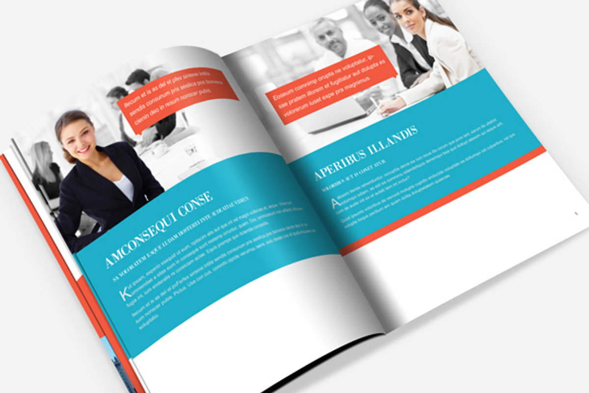 Corporate Brochure Template, a Brochure Template by Templatepickup (Photo 1 of 5)