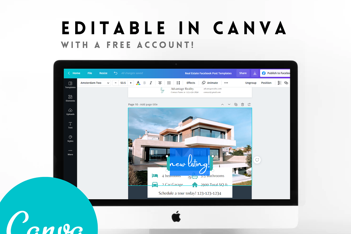 Ultimate Real Estate Social Media, a Social Media Template by Minva Themes (Photo 3 of 5)