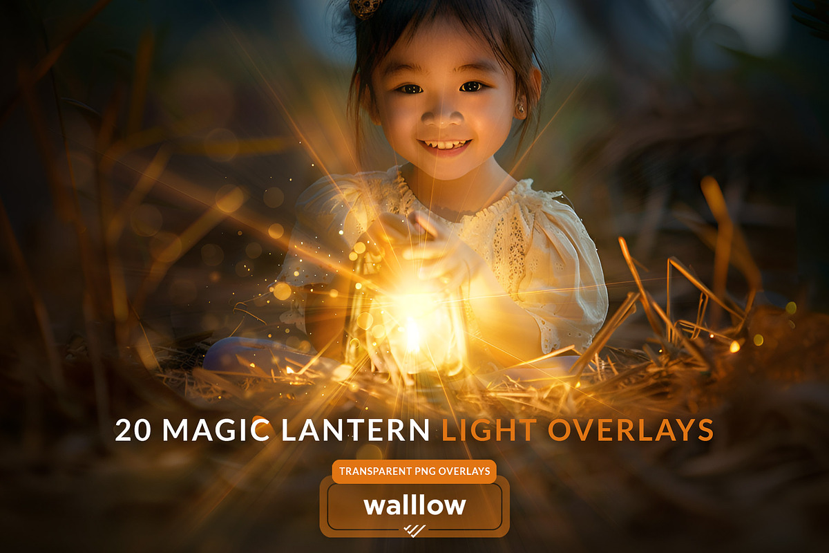 Light flares transparent PNG overlay, a Layer Style Add-On by Walllow Creatives (Photo 1 of 6)
