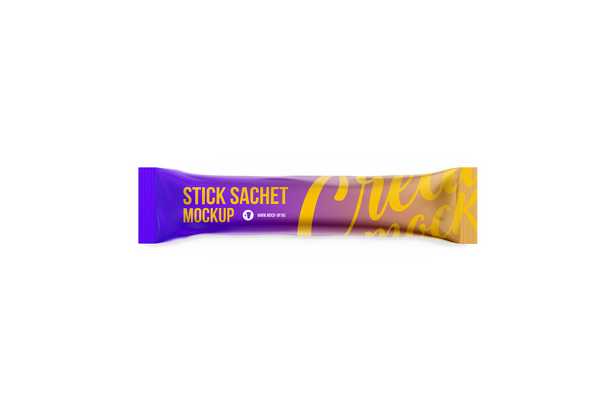 Stick Sachet Mockup. Coffee 3in1, a Packaging Mockup by easymock (Photo 8 of 8)