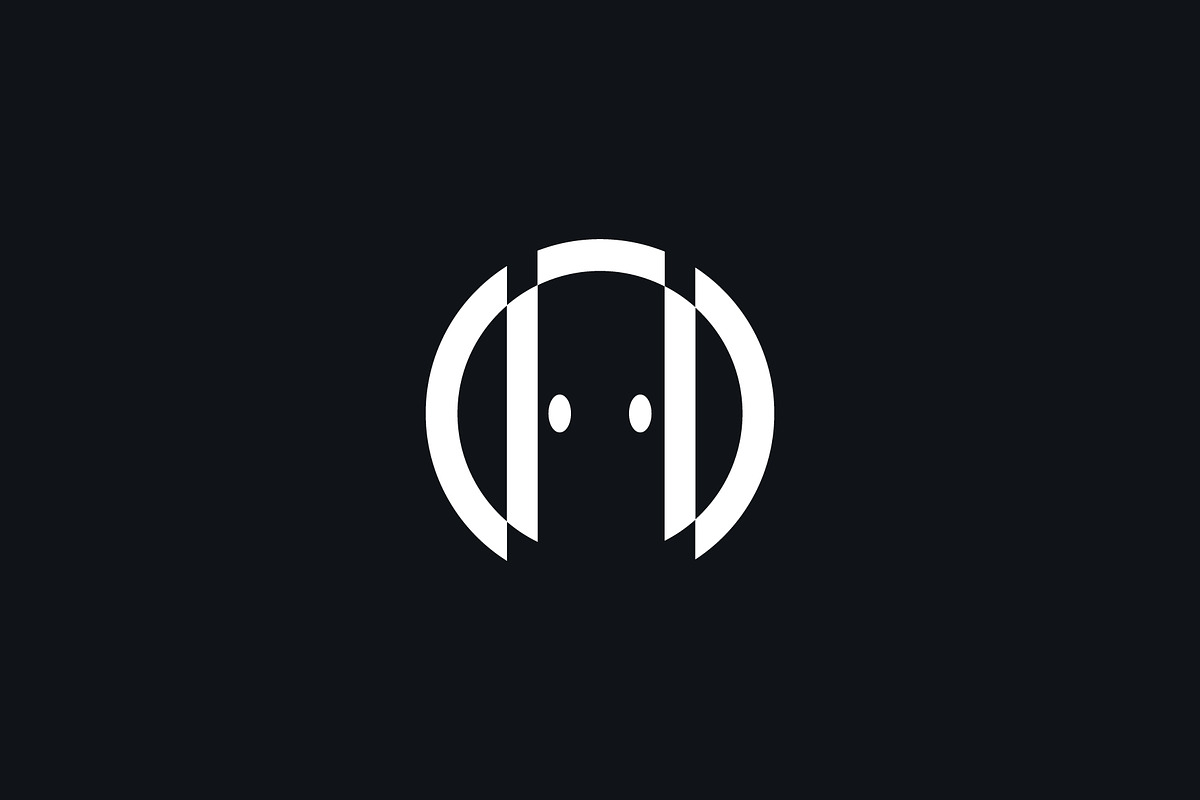 letter H Headphone Logo, a Branding & Logo Template by Abir Hossain Waffi (Photo 4 of 4)