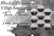 Two-Tone Foil Textures Black/Gold, a Texture Graphic by U + Me Studio (Thumbnail 1 of 3)