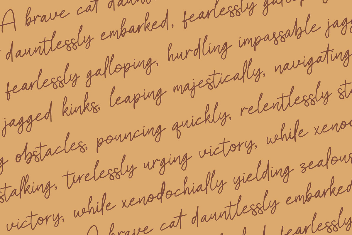 Faugllin Balseyn | Handwritten Font, a Script Font by gracetype_studio (Photo 10 of 13)