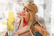 Perfect Watercolor Painting Ps Actio, an Action Add-On by Studio Retouch (Thumbnail 4 of 13)