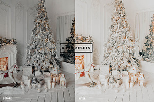 WHITE XMAS LIGHTROOM MOBILE PRESETS