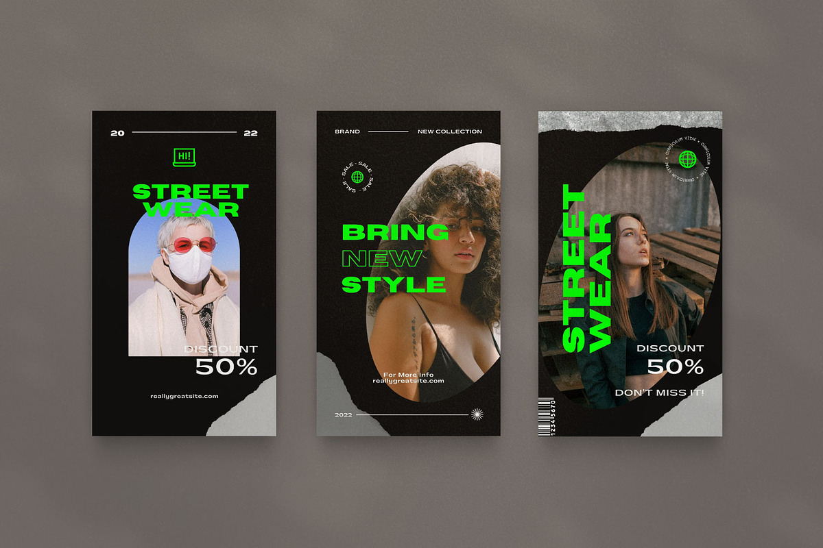 Hypepunk - Canva Instagram Pack, a Social Media Template by Dirtytemp Studio (Photo 12 of 14)