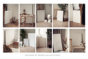 WHITE CANVAS. MOCKUP BUNDLE., a Poster Template by OntheMoon (Thumbnail 3 of 10)