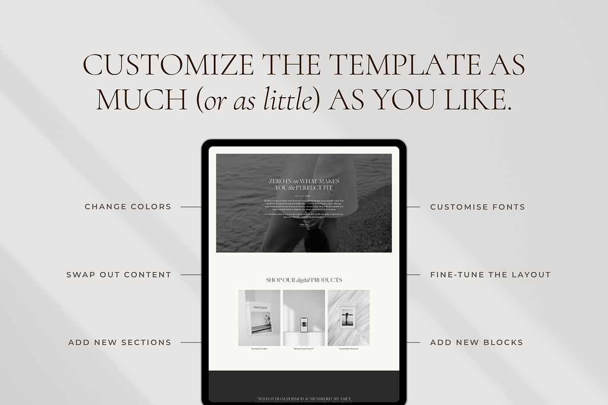 Squarespace Template For Counsellors, a Squarespace Template by Candor Templates (Photo 17 of 19)