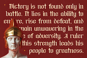 Lionkin Stylish Blackletter Font, a Blackletter Font by timelesstype.co (Thumbnail 9 of 20)