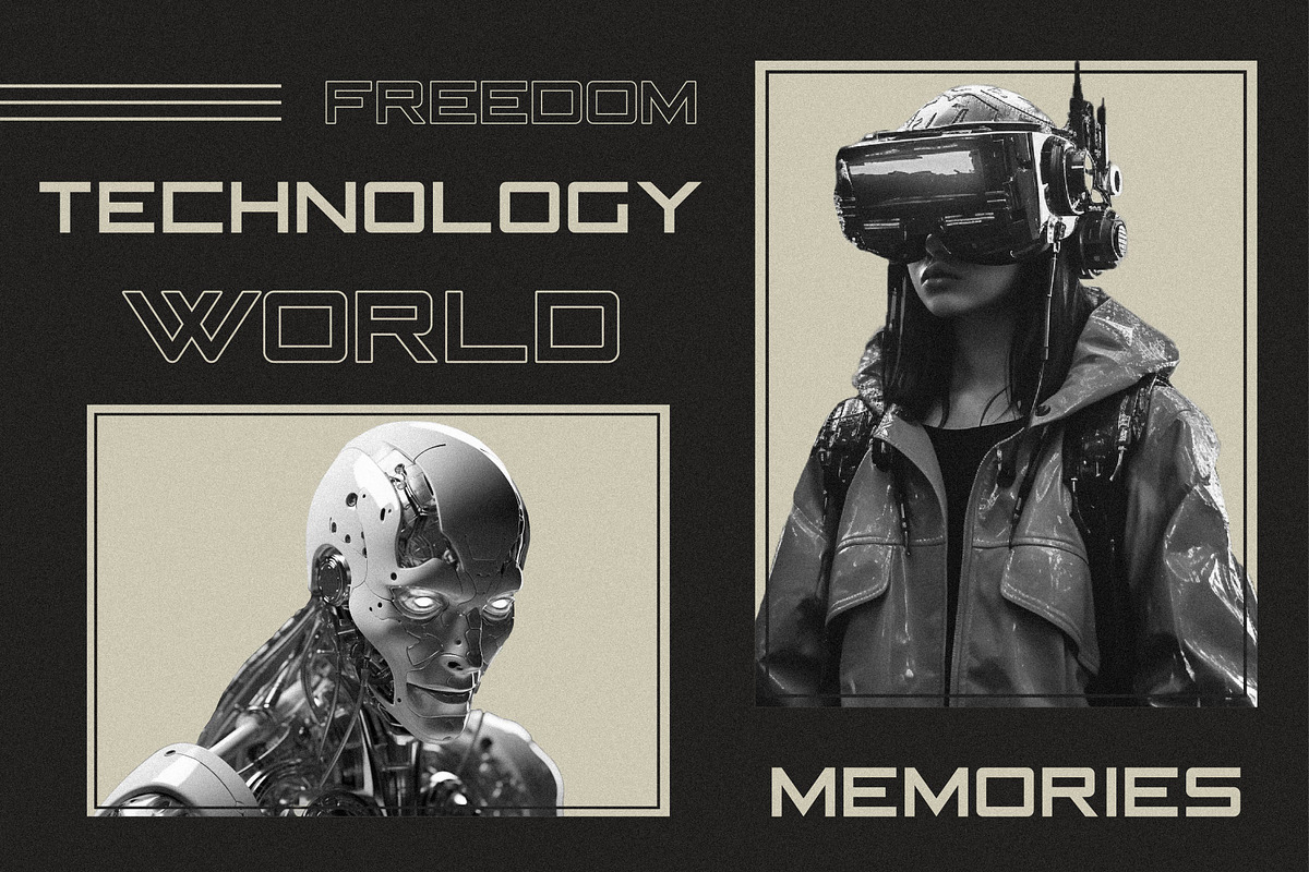 Rebellion Futuristic Font, a Sans Serif Font by EltaMaxArt (Photo 4 of 10)
