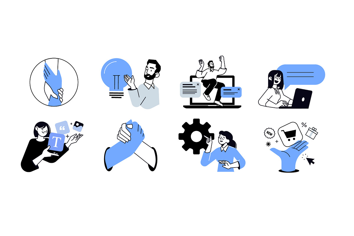 Basic Business, a Person Illustration by PureSolution (Photo 5 of 6)
