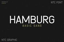 HAMBURG - Basic Sans Font