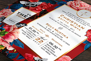 FLOWER WEDDING INVITATION, an Invitation Template by Totem Invitation House (Thumbnail 6 of 6)